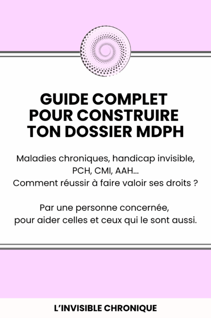 Version bêta test : GUIDE COMPLET POUR CONSTRUIRE TON DOSSIER MDPH